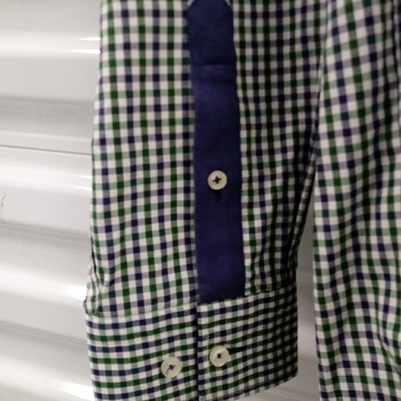 Of all Threads Mens Button Down Dress Shirt Large - Picture 5 of 6